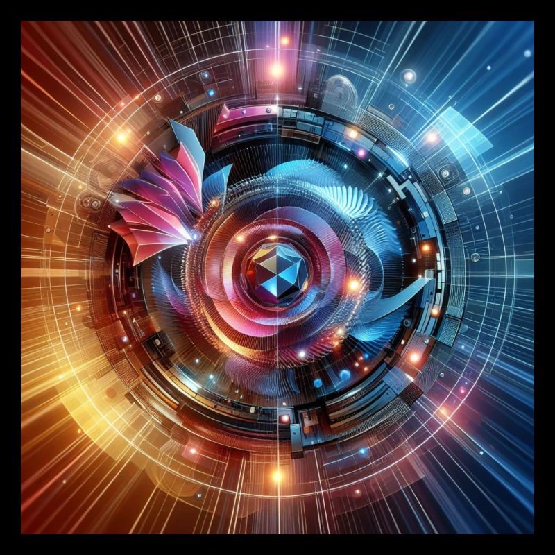 Future Fusion: holographic and circular gradient