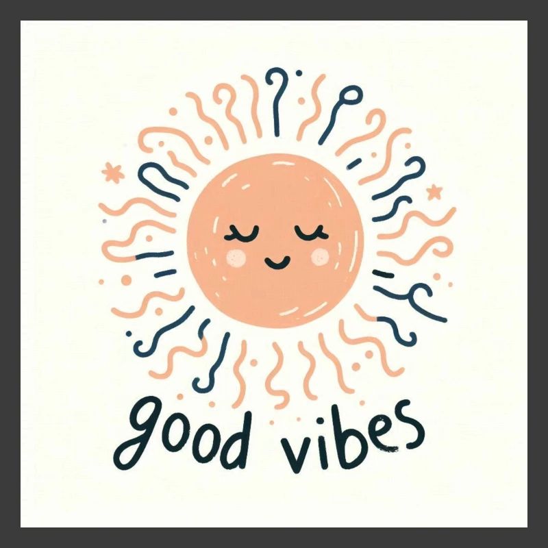 A contented sun