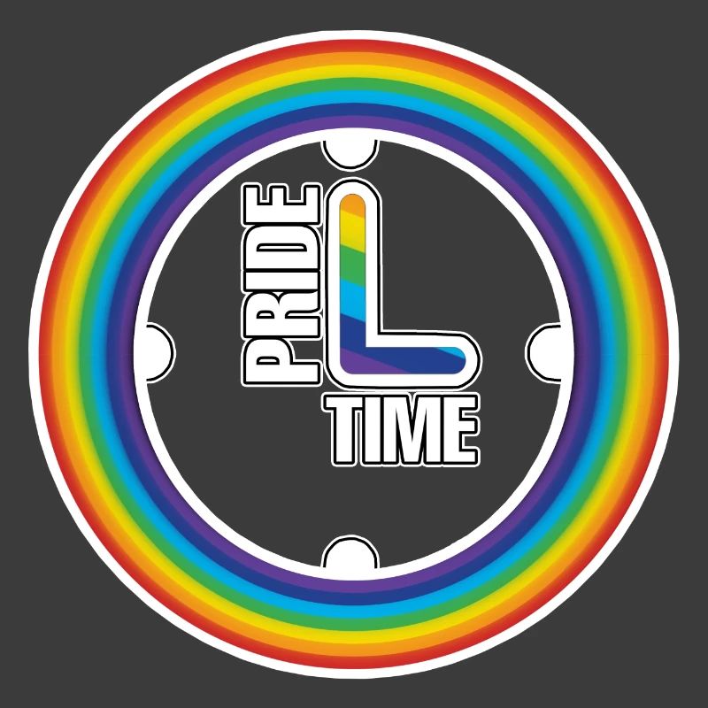 Regenbogen Pride Ring Uhr