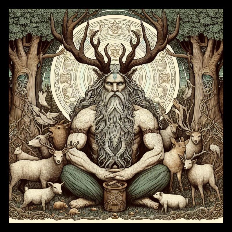 Cernunnos, keltischer Gott