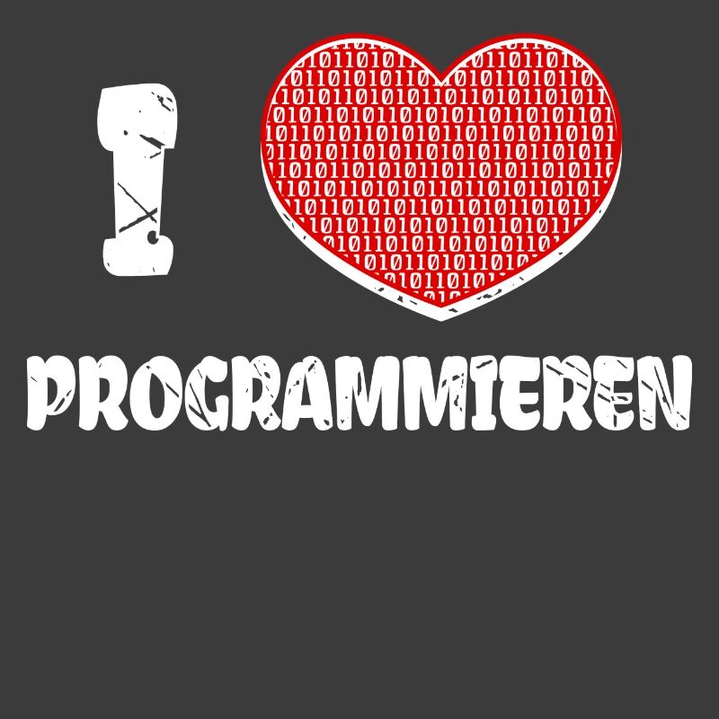 Developer Herz Programmierer Statement Informatik