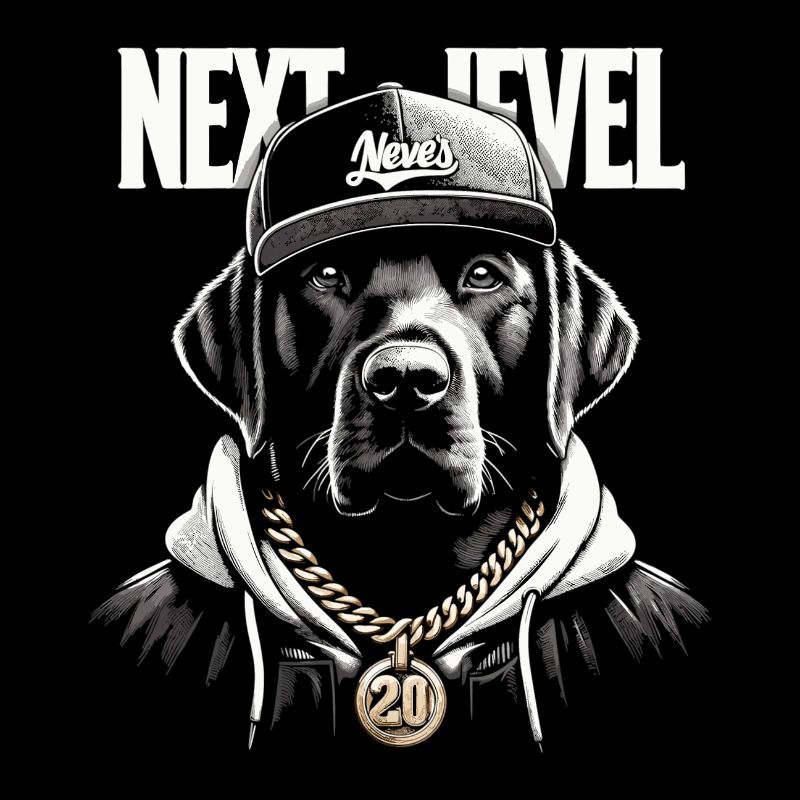 Black Labrador Next Level Dog Gift