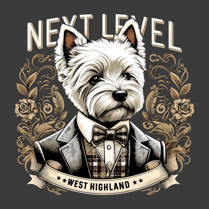 West Highland White Terrier Next Level Geschenk
