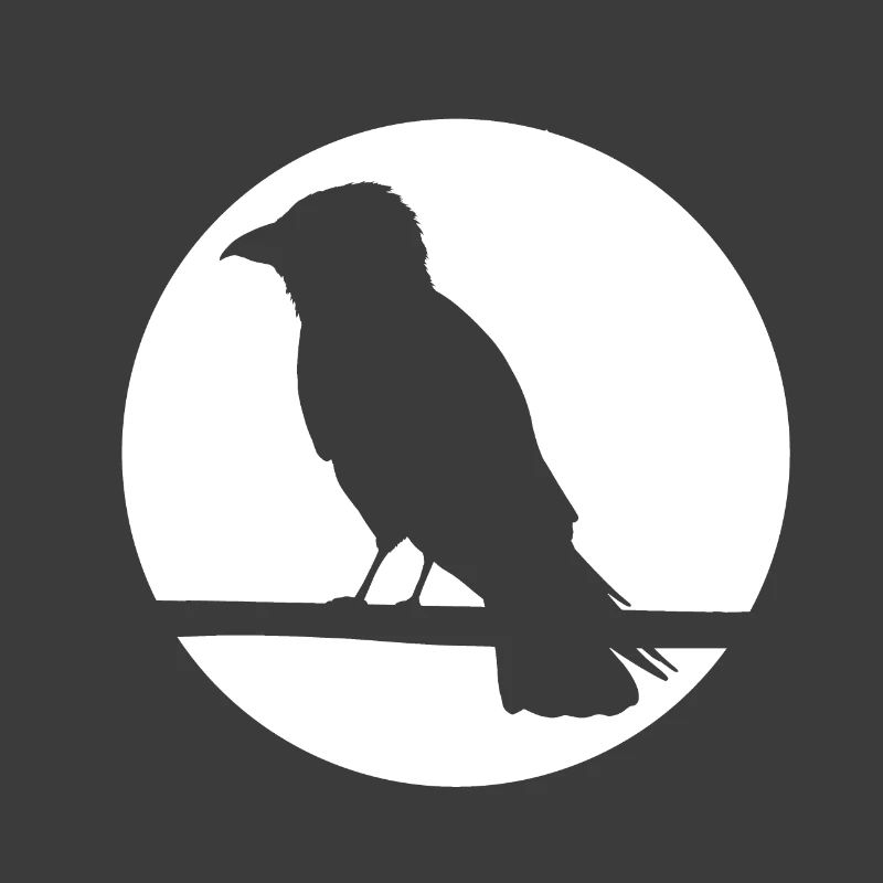 Crow on a branch