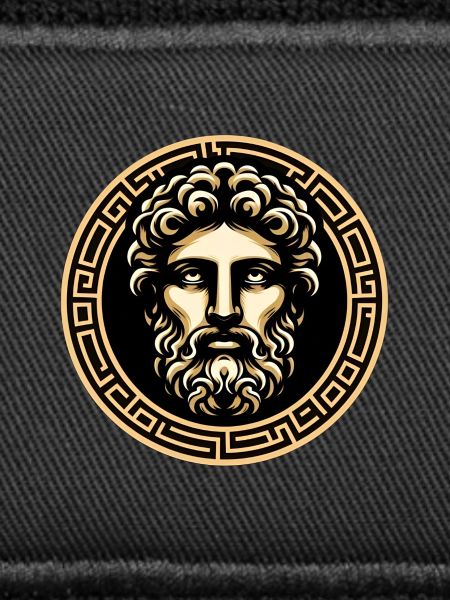 Ancient Greek mythological face