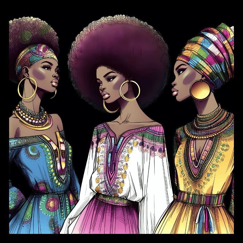 Afro style African Elegance