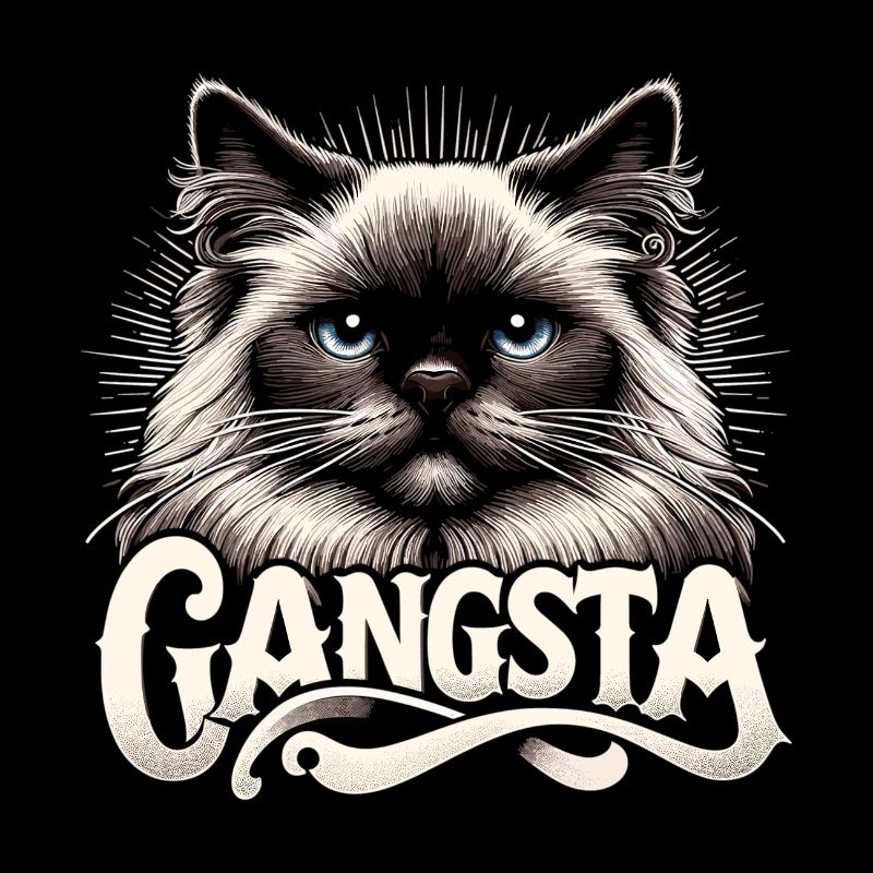 Chat Birman Sacré Chat Birman Gangsta Cadeau