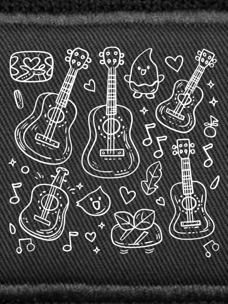 Cartoon Ukulele