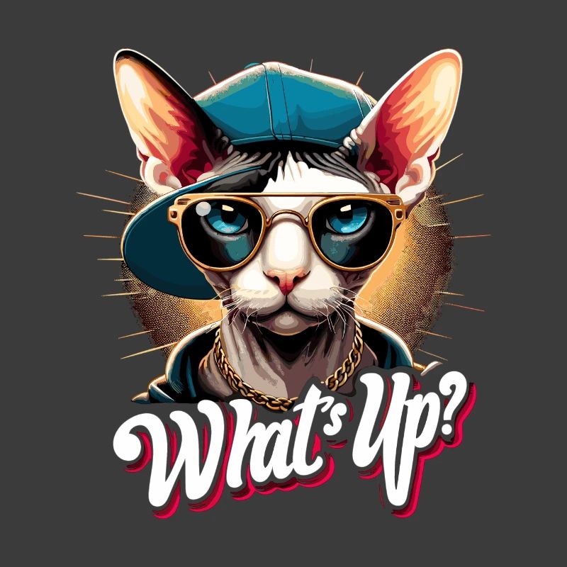 Cornish Rex What's Up Cat Gift