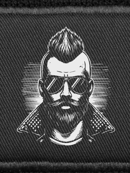 Punk-Rocker mit Sonnenbrille