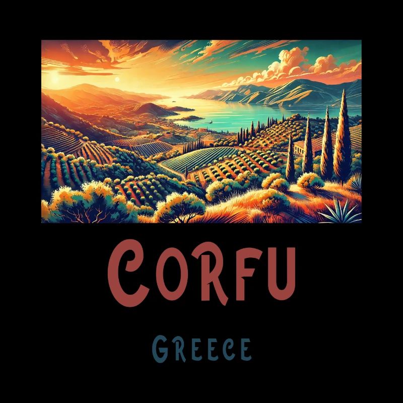 Corfu Greece landscape design