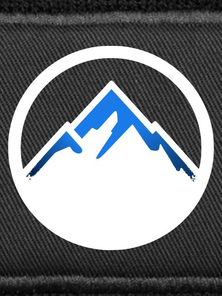 Mountains logo white