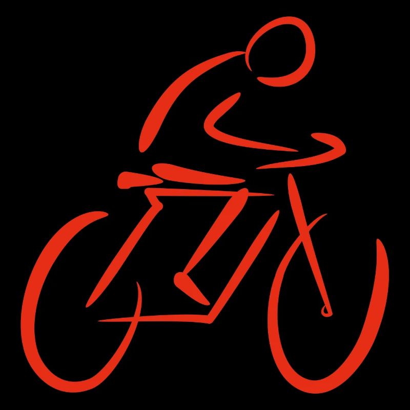 Fahrrad Stilisiert