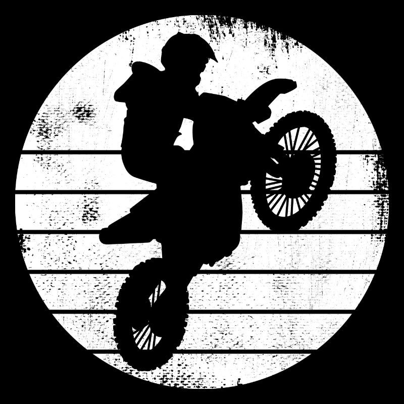 Dessin de pilote de motocross