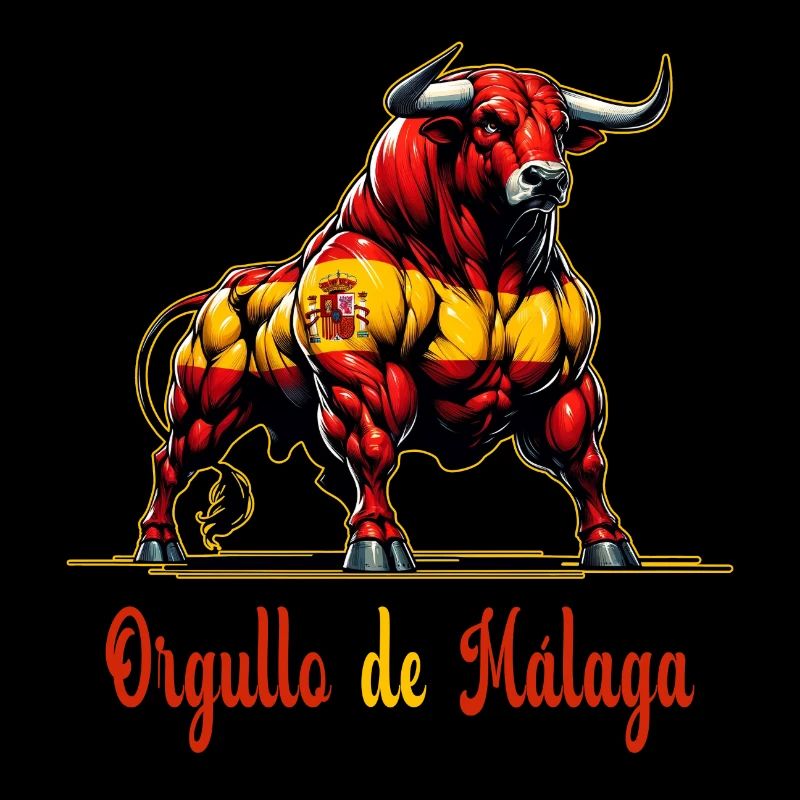 Le design du drapeau de la fierté de Malaga