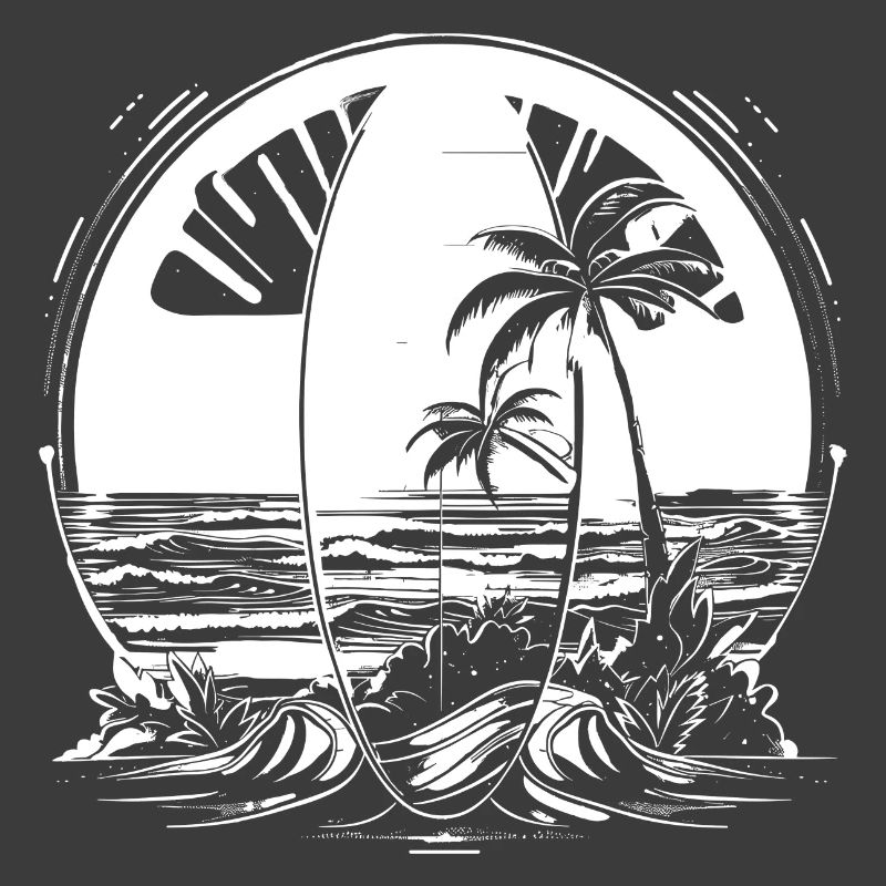 Surfen Illustration