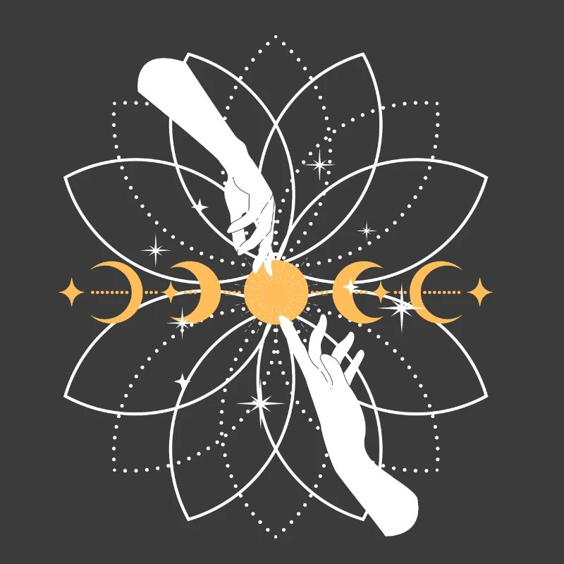 Celestial Koi Mandala