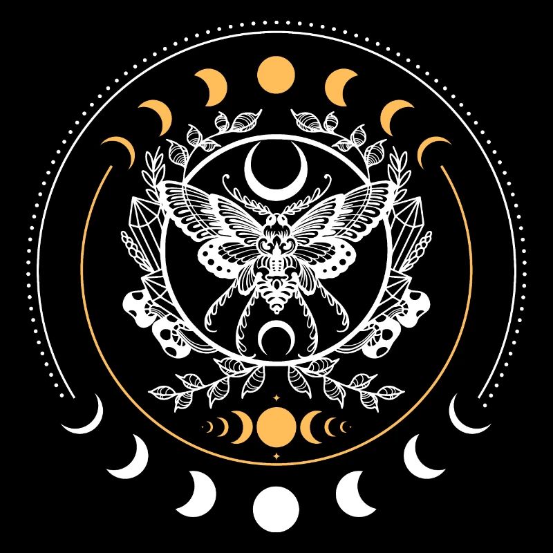Mandala du Papillon Céleste