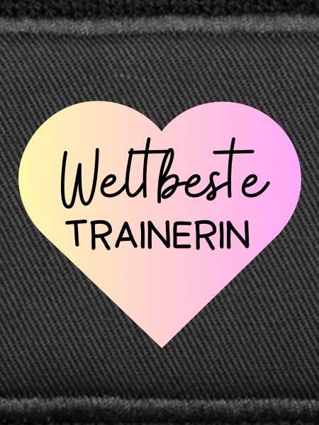 Weltbeste Trainerin! Personalisierbar