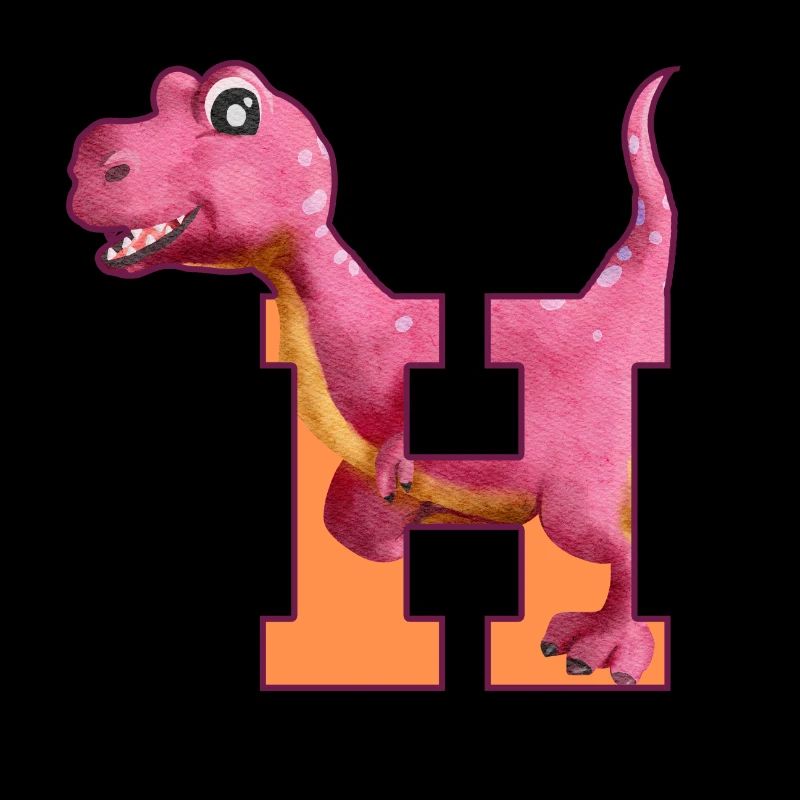 H - DINOSAUR, customizable