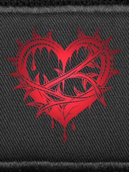 Heart with thorns