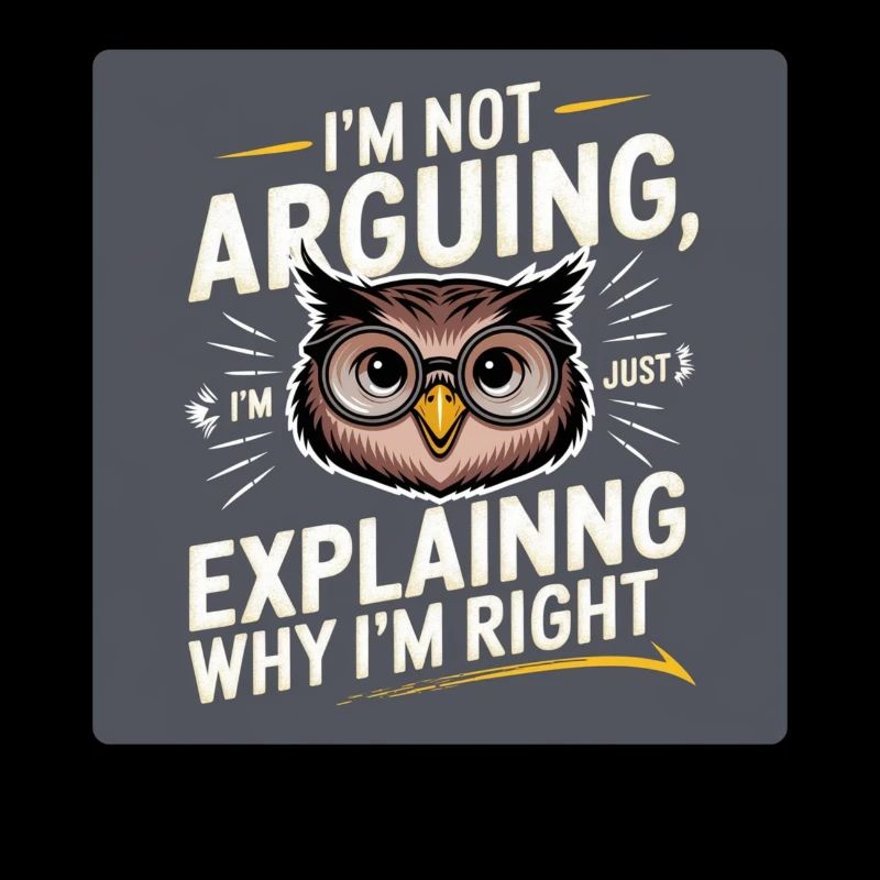 I'm not arguing, i'm just explaining why i'm right