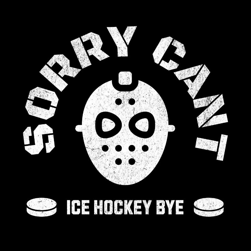 Hockey Abstrakt mit Eishockey-Maske