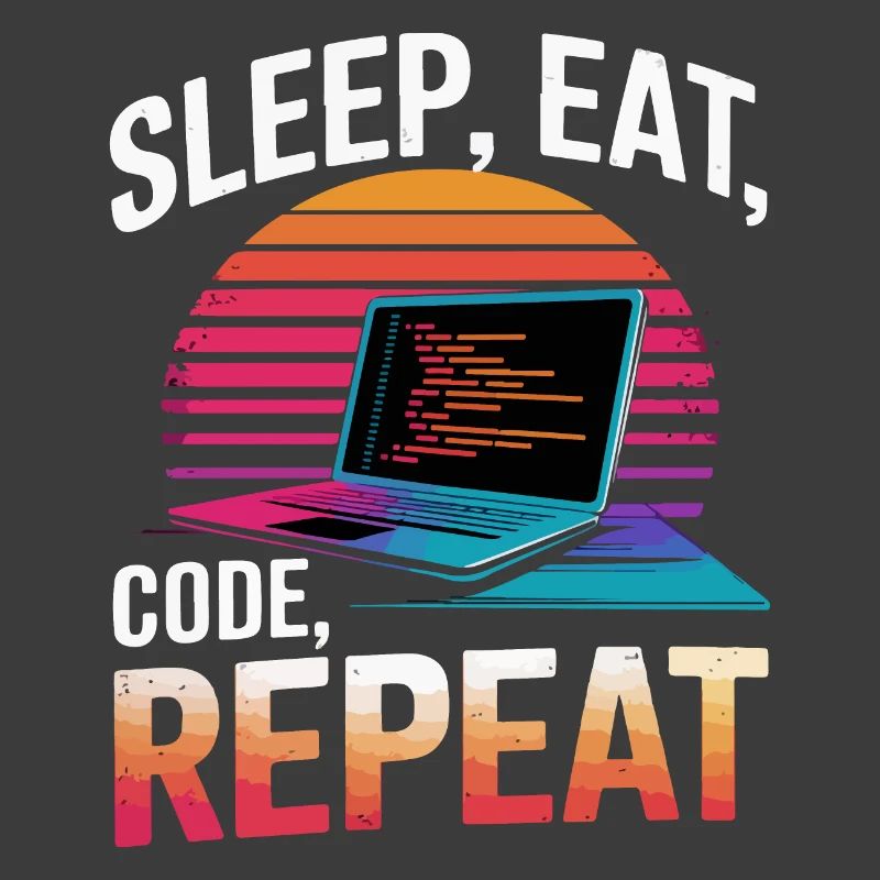Sleep Eat Code Repeat Gift Programmer Developer