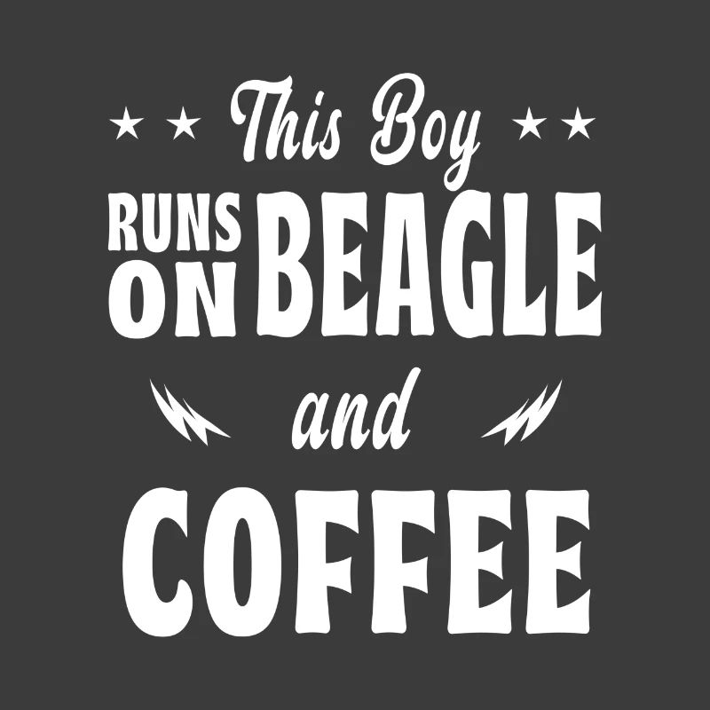 Dieser Junge Beagle Kaffee Design