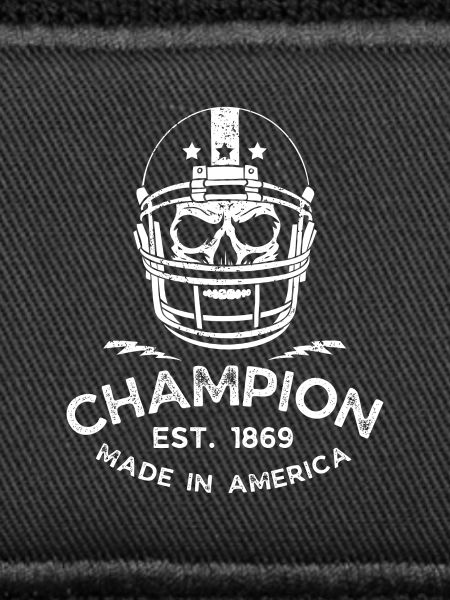 Skull Champion Football