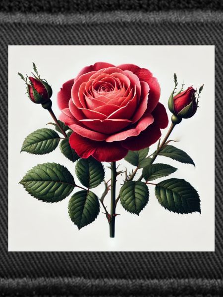Schöne rote Rose
