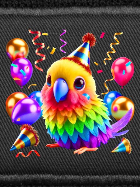 Bunter Party Papagei