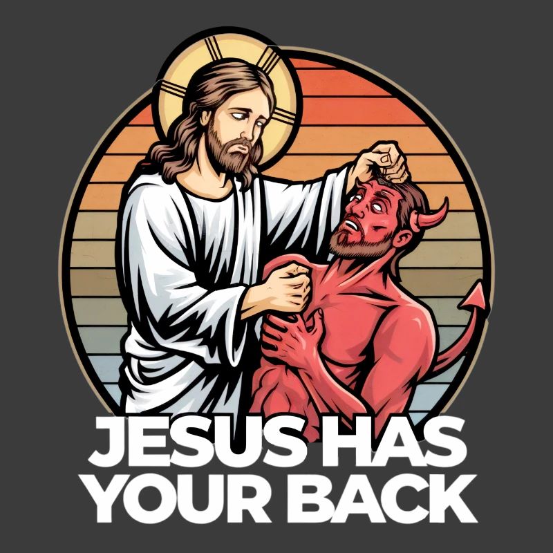 Jésus vous soutient comme une source d’inspiration