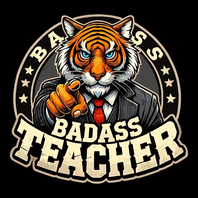 Badass professeur Tiger Strictly Cool cadeau