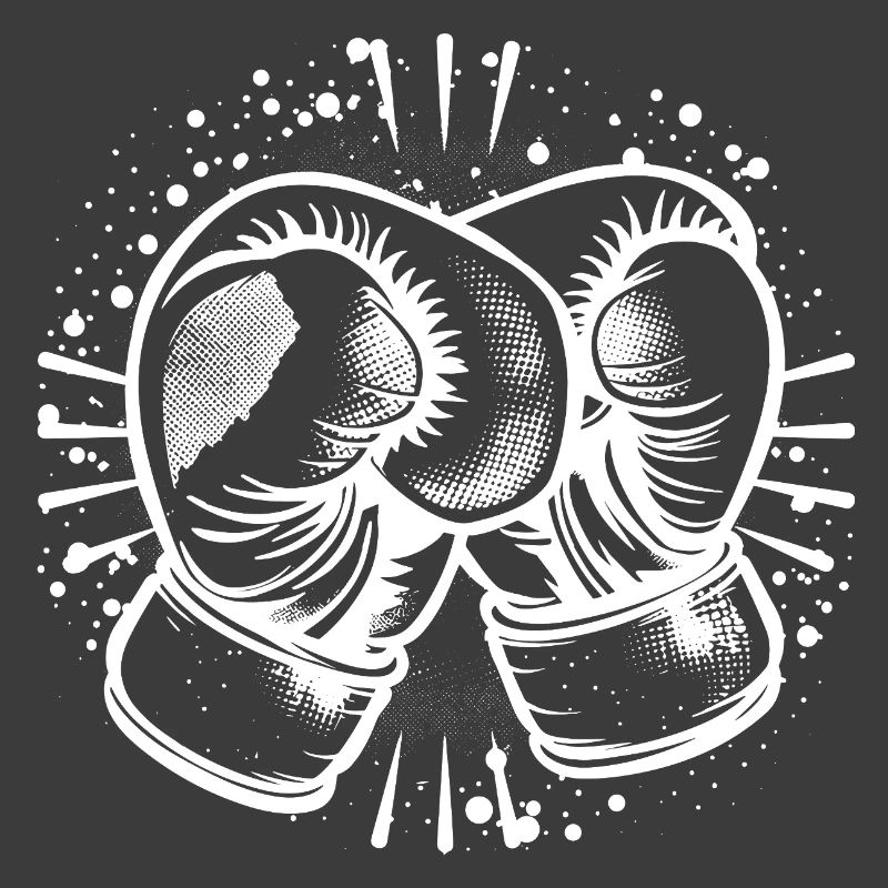 Boxhandschuhe Zeichnung