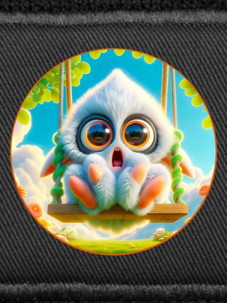 Cute cuddly monster