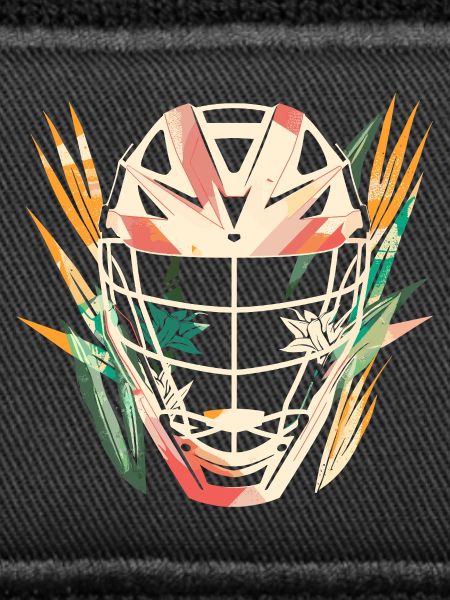Lacrosse Helm Cartoon