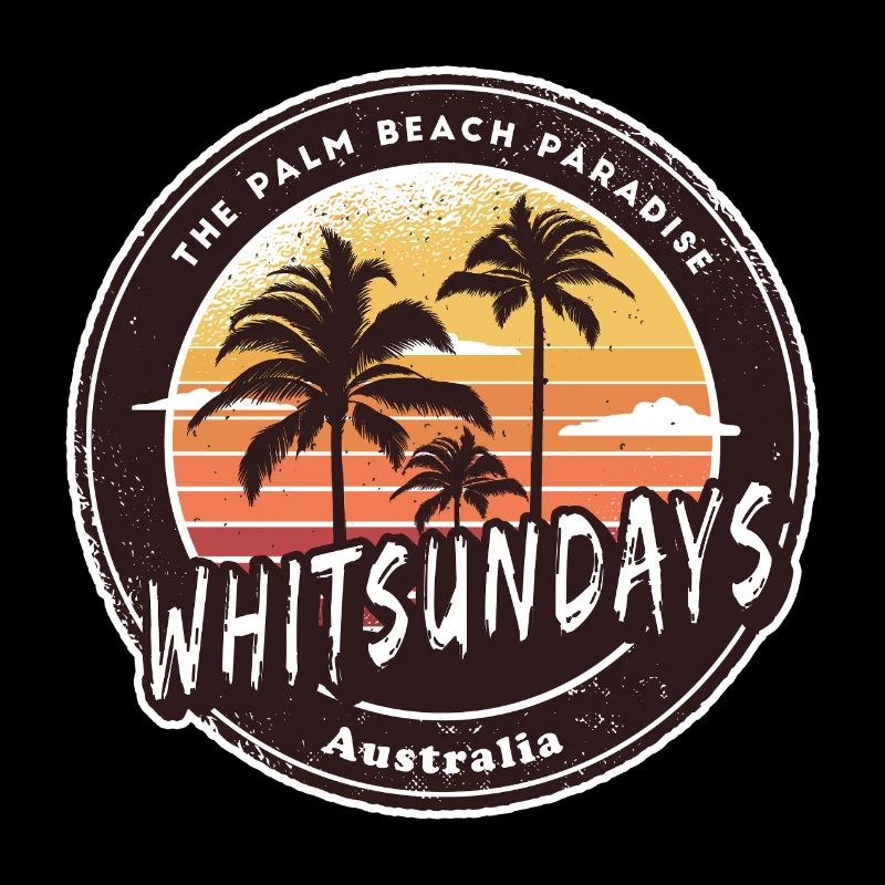 Whitsundays Australien Palmen Design