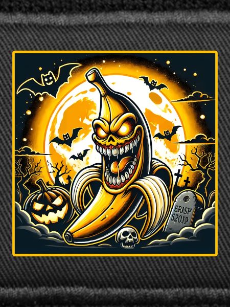 Banane d’Halloween effrayante
