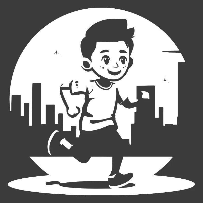 Marathon Junge