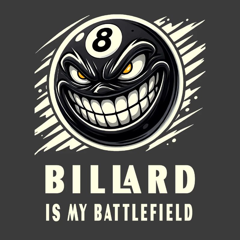 Le billard est mon champ de bataille