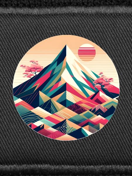Geometric Mount Fuji