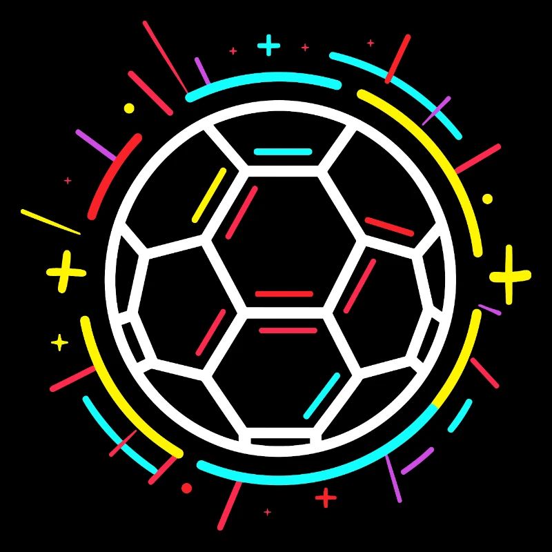 Fußball Ball Zeichnung