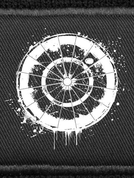 Dartboard Street Art