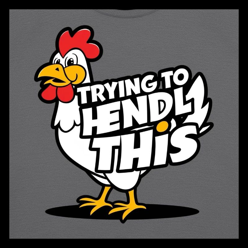 Comic Chicken « Essayer de faire ça »