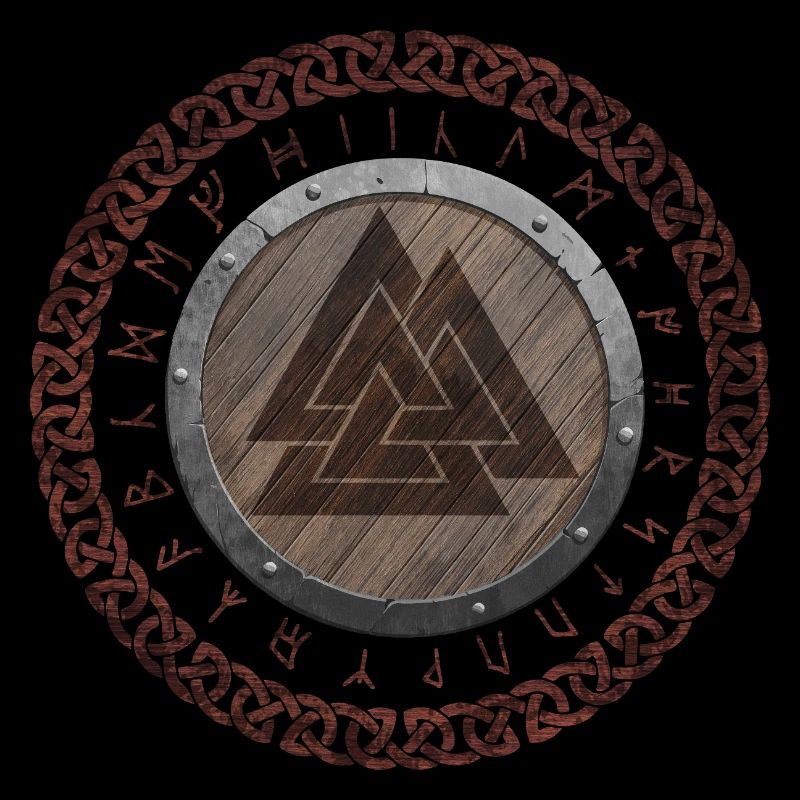 Valknut symbole viking