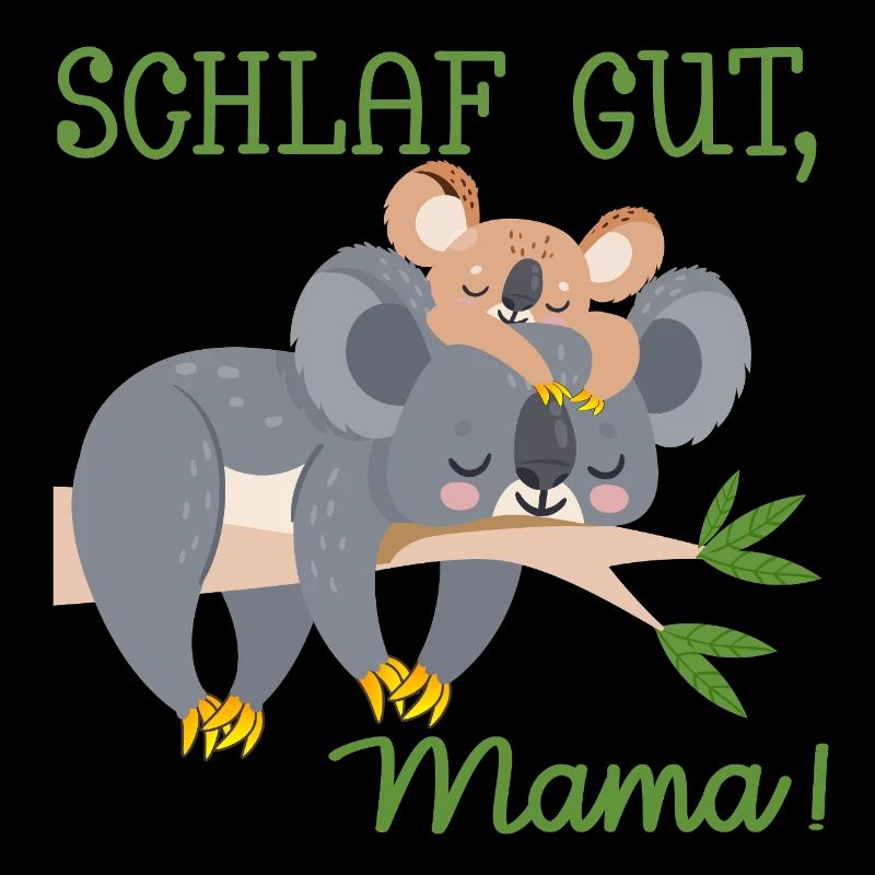 SCHLAFLOSE MAMA MUTTERTAG BABY KOALA