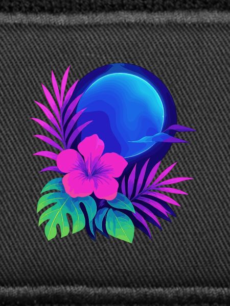 Neon Tropic Moon