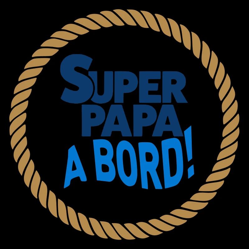 Super-Papa an Bord
