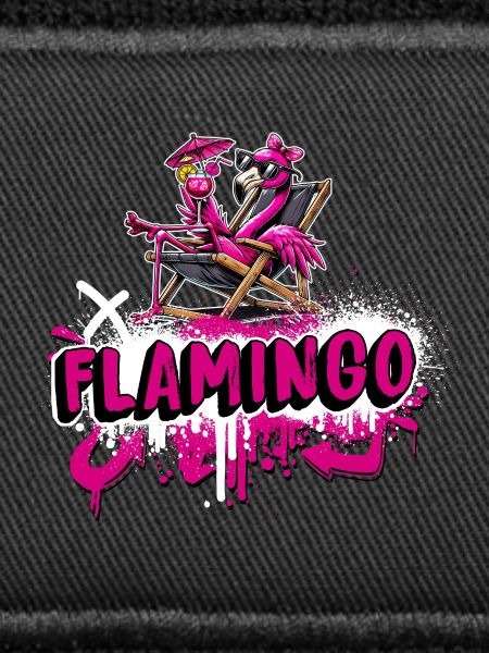 Relax Flamingo Graffiti Style